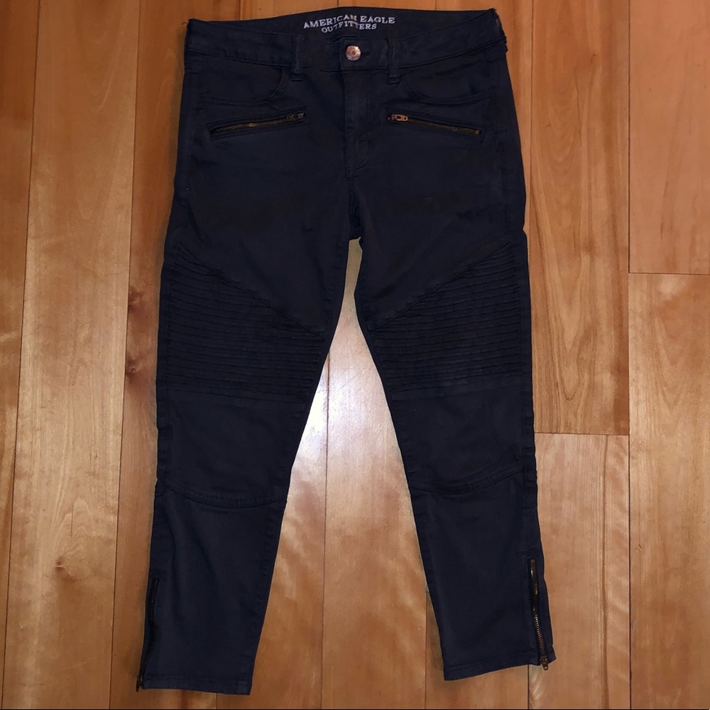 American Eagle Outfitters Sateen Crop Jegging
